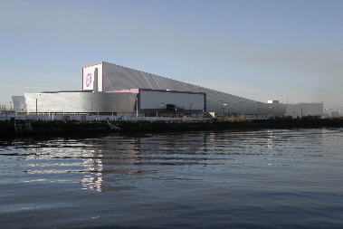 Xscape construction nearing completion from Clyde